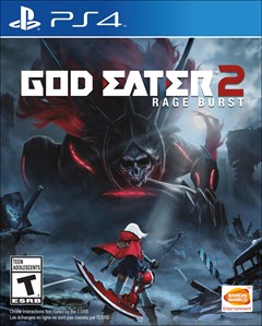 God Eater 2: Rage Burst PlayStation 4 Box Art