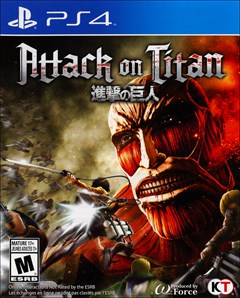 Attack on Titan PlayStation 4 Box Art