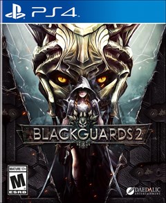 Blackguards 2 PlayStation 4 Box Art