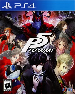 Persona 5 PlayStation 4 Box Art