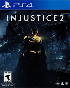Injustice 2 PlayStation 4 Box Art