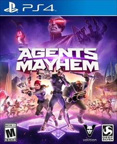 Agents of Mayhem PlayStation 4 Box Art