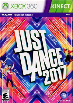 Just Dance 2017 Xbox 360 Box Art