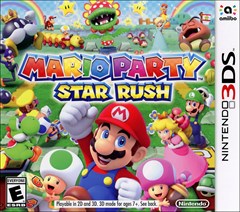 Mario Party: Star Rush Nintendo 3DS Box Art