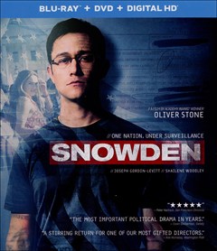 Snowden Blu-ray Box Art