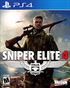 Sniper Elite 4 PlayStation 4 Box Art
