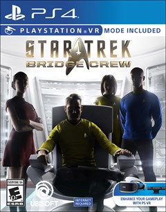 Star Trek Bridge Crew PlayStation 4 Box Art