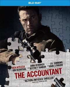 The Accountant Blu-ray Box Art