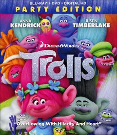 Trolls Blu-ray Box Art