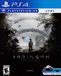 Robinson: The Journey PlayStation 4 Box Art