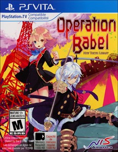 Operation Babel: New Tokyo Legacy PlayStation Vita Box Art