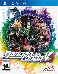 Danganronpa V3: Killing Harmony PlayStation Vita Box Art