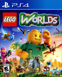 LEGO Worlds PlayStation 4 Box Art