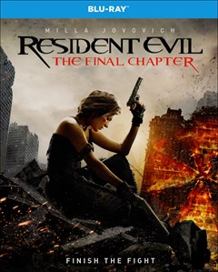 Resident Evil: The Final Chapter Blu-ray Box Art