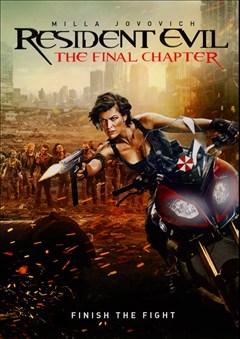 Resident Evil: The Final Chapter DVD Box Art