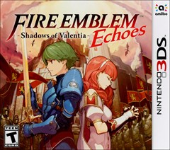 Fire Emblem Echoes: Shadows of Valentia Nintendo 3DS Box Art