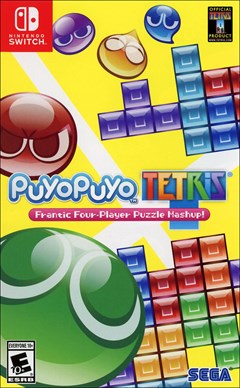 Puyo Puyo Tetris Nintendo Switch Box Art