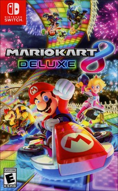 Mario Kart 8: Deluxe Nintendo Switch Box Art
