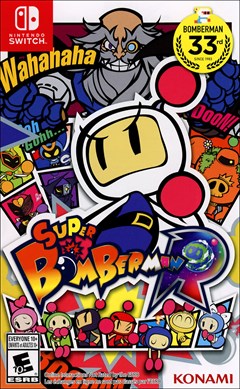 Super Bomberman R Nintendo Switch Box Art