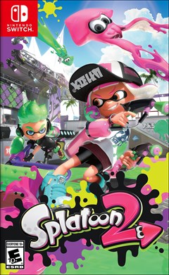 Splatoon 2 Nintendo Switch Box Art