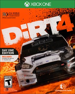 Dirt 4 Xbox One Box Art