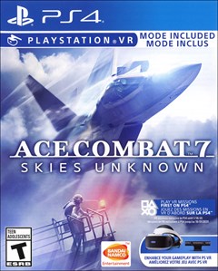 Ace Combat 7: Skies Unknown PlayStation 4 Box Art