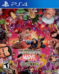 Ultimate Marvel vs Capcom 3 PlayStation 4 Box Art