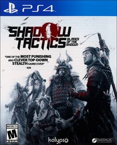 Shadow Tactics: Blades of the Shogun PlayStation 4 Box Art