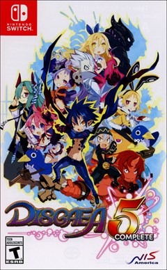 Disgaea 5 Complete Nintendo Switch Box Art