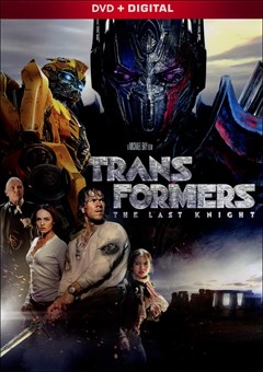 Transformers: The Last Knight DVD Box Art