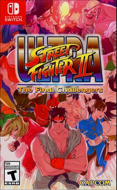 Ultra Street Fighter II: The Final Challengers Nintendo Switch Box Art