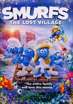 Smurfs: The Lost Village DVD Box Art
