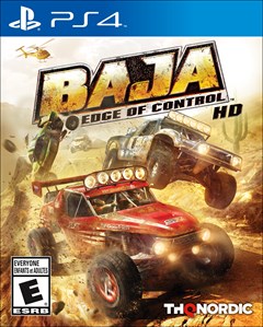 Baja: Edge of Control HD PlayStation 4 Box Art
