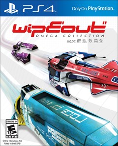 Wipeout Omega Collection PlayStation 4 Box Art