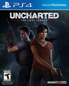 Uncharted: The Lost Legacy PlayStation 4 Box Art