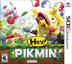 Hey! Pikmin Nintendo 3DS Box Art