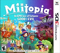 Miitopia Nintendo 3DS Box Art
