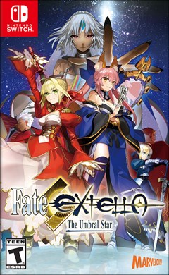 Fate/Extella: The Umbral Star Nintendo Switch Box Art