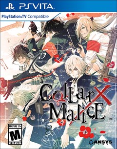 Collar X Malice PlayStation Vita Box Art