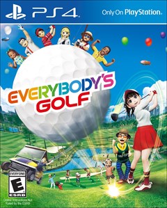 Everybody's Golf PlayStation 4 Box Art