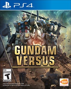Gundam Versus PlayStation 4 Box Art