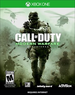 Call of Duty: Modern Warfare Remastered Xbox One Box Art