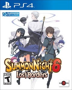 Summon Night 6: Lost Borders PlayStation 4 Box Art