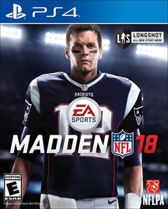 Madden NFL 18 PlayStation 4 Box Art