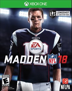 Madden NFL 18 Xbox One Box Art