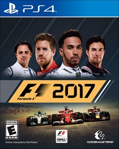 F1 2017 PlayStation 4 Box Art