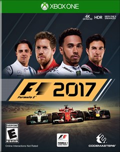 F1 2017 Xbox One Box Art