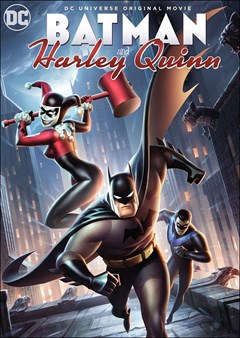 Batman and Harley Quinn DVD Box Art