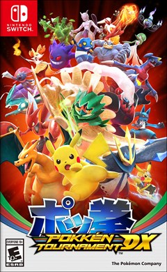 Pokken Tournament DX Nintendo Switch Box Art