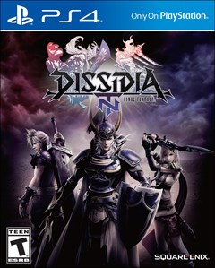 Dissidia Final Fantasy NT PlayStation 4 Box Art